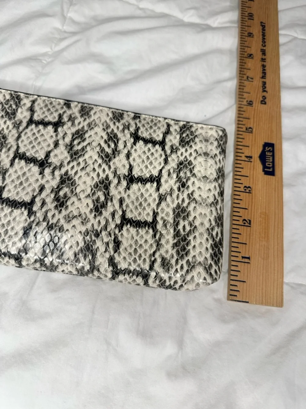 a new day black and white Wristlet Clutch Textured Edgy fashion